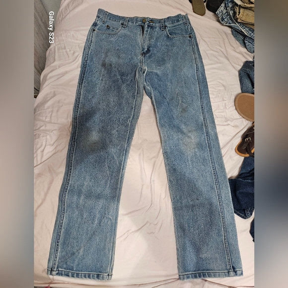 WORK-N SPORT INSOLATED JEANS MENS SIZE 33x32 - Picture 5 of 9